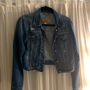 Cropped Demin Jacket